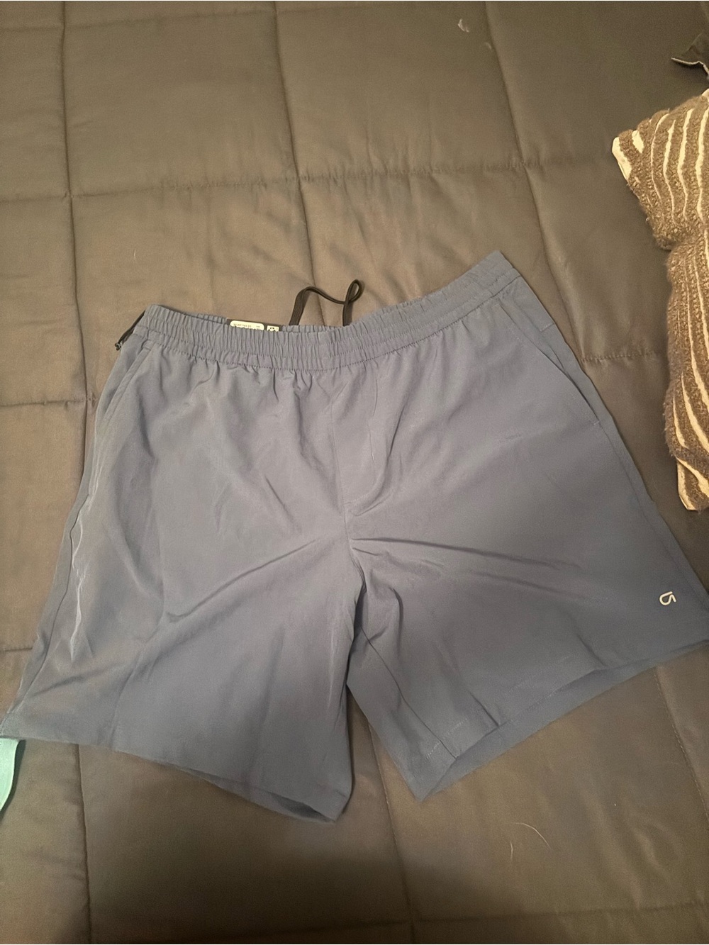 GAP Men's Navy Athletic Drawstring Shorts